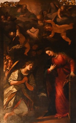 San Lorenzo, cappella dell'Annunciazione in navata sinistra