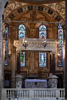 San Lorenzo, la cappella dedicata a San Giovanni Battista