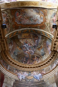 Chiesa di San Luca (Genova), gli affreschi nel Presbiterio 